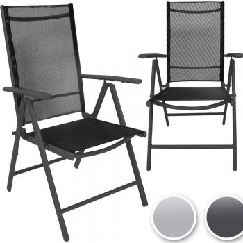 Miadomodo Outdoor‑Stuhlset – Klappbare, neigbare Alustühle für den Garten