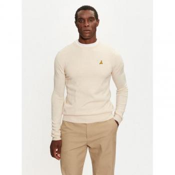 Regular Fit Pulli „Brave Soul“ Modell MK-230EINSTEIN6 (Beigefarbe)