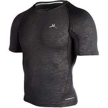 MISSION Maillot de performance Homme Noir L