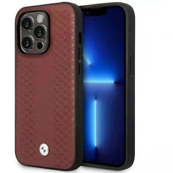BMW iPhone 14 Pro Max Hülle 6,7 burgund mit MagSafe