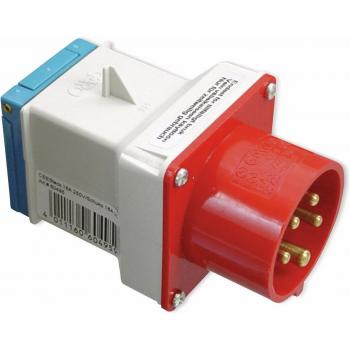 CEE‑Adapter (5‑Polig) AS Schwabe – Schukosteckdose 9433020
