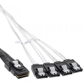 Cable de host a placa posterior SAS 75 cm