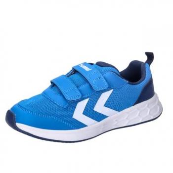 Hummel Turbo Run 1.0 Junior Sneakers für Kinder, Blau, Größe 28