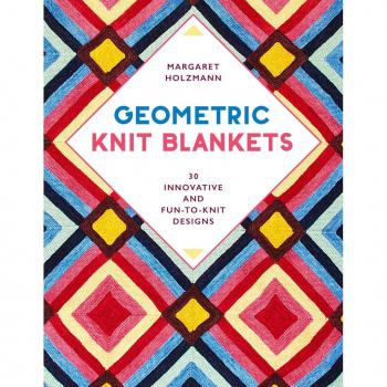 Vitalsource Technologies, Inc. Geometric Knit Blankets