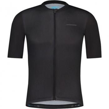 ARIA Radtrikot Kurzarm Schwarz