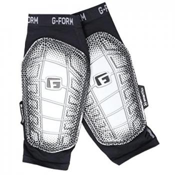 Elite 2 Pro‑S Shin Guards – Large, Silver