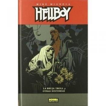 Comic Hellboy La Bruja Troll y Otras Historias Norma 10