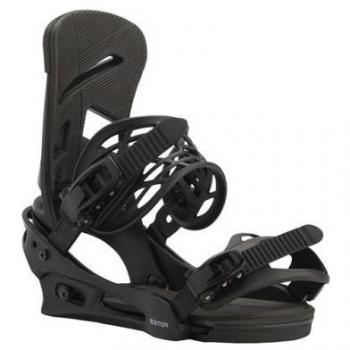 Burton Fixations Mission Black Homme L Noir