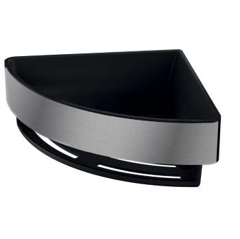 Panier glissant angulaire inox brossé, 18×7 cm – Inda