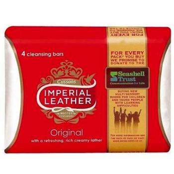 IMPERIAL LEATHER SOAP ORIGINAL 4X100G
