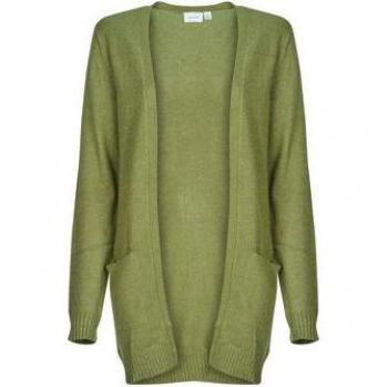 Gilet Vila VIRIL OUVERT Kaki
