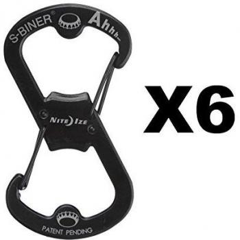 Nite Ize S-Biner Ahhh Moschettone 82 mm x 45 mm 1 pz