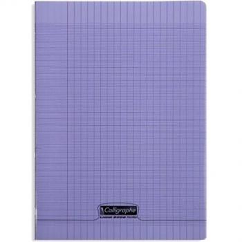 Cahier A4 96 pages grands carreaux Calligraphe 8000