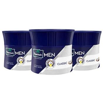 Non‑Sticky Parachute Men’s After‑Shower Coconut Hair Cream – 3×100 ml