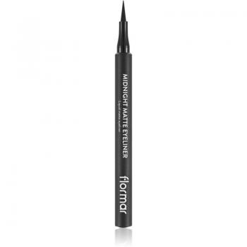 Flormar Midnight Matte Eyeliner im Filzstift 01 Black