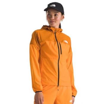 The North Face Higher Run Wind Jacket Donna Arancione