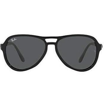 Ray-Ban RB4355 Vagabond Occhiali da sole Unisex Plastica Nero Grigio Pilota