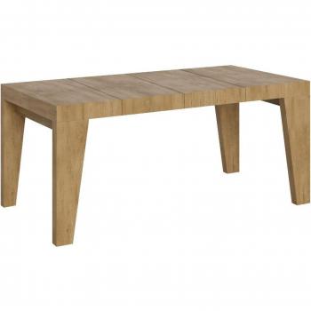 Table Itamoby Extensible 90x90/246 cm en Chêne Nature