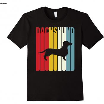 T-shirt Chien Teckel Streetwear