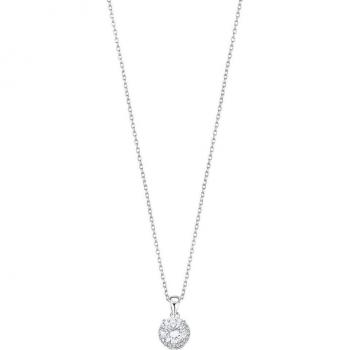 Lotus Argento – Collana con Zirconi Chiari LP3104