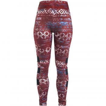 Leggins Azteca EMP R.E.D. – Rojo intenso, S XXL para mujer