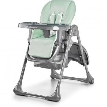 Bandeja Ajustable 7‑Niveles Trona Kinderkraft Tastee Verde con Arnés