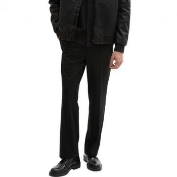 TOM TAILOR DENIM Pantalón de Vestir Negro