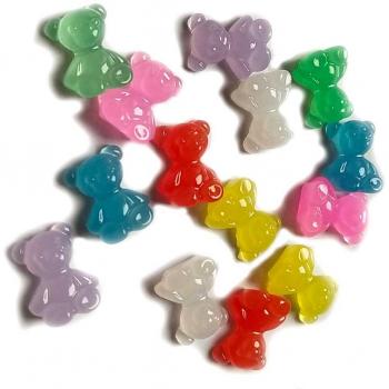 Encantos de Gummy Oso en Resina