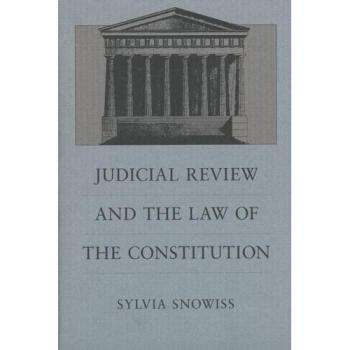 Judicial Review and the Law of the Constitution