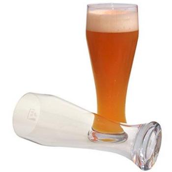 Van Well Bierglas Bavaria Weizenbiergläser (geeicht) 0,5 l 6er Set, Glas