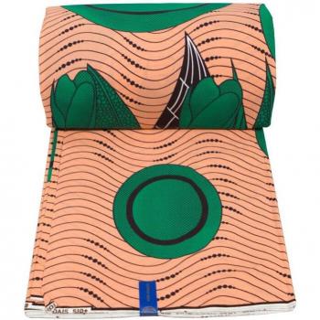 Hochwertiger Baumwollstoff mit afrikanischem Design