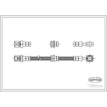 CORTECO High-Performance Brake Hose