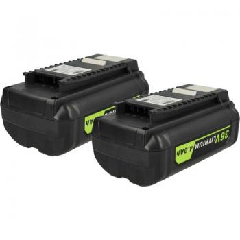 Ryobi Dual Charger & 4000mAh Batteries