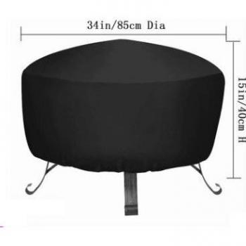 Polyester Fire Pit Cover