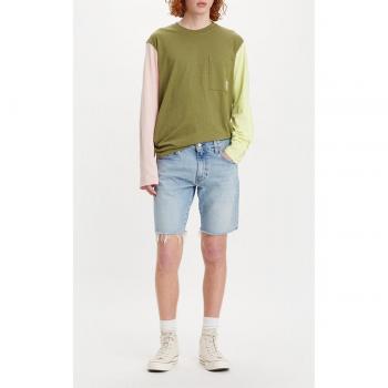 Pantalones Cortos Azules 412 Slim Shorts Revived Med Indigo Worn In