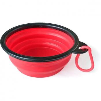 Recipiente Flexible de Agua y Comida