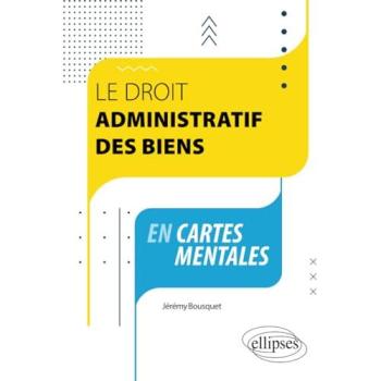 Le droit administratif des biens en cartes mentales
