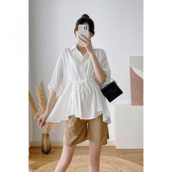 Camisa Blanca y Pantalones Cortos Bebé