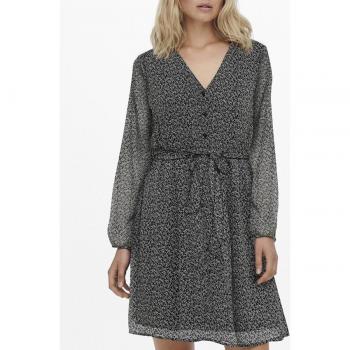 Robe Femme Only Cera Aop Ditsy Noir S