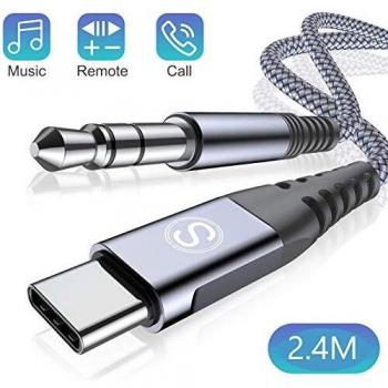 Huawei‑ und Xiaomi‑Kabel: USB‑C zu 3,5 mm Klinke 2,4 m