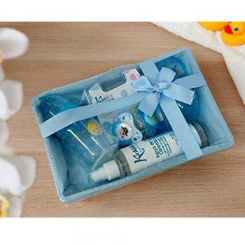 Pacchetto Neonato Kiokids Azzurro con Biberon