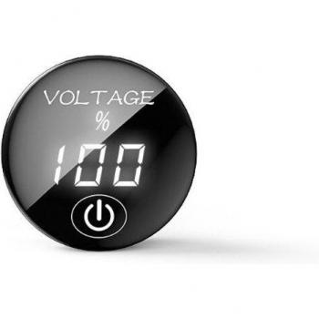 Voltmètre Numérique de Capteur pour Véhicules CC 5V-48V avec Fonction ON/OFF
