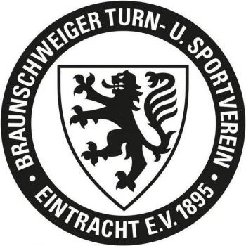 Wandkunst Eintracht Braunschweig – 1x selbstklebendes Logo, entfernbar