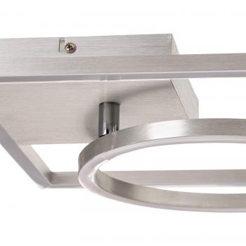 Plafón Aluminio Lindby LED Recto