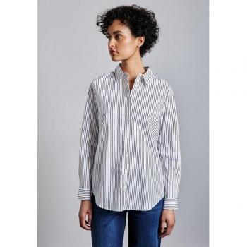 Blouse d’affaires rayée « Sérigraphie Classique »