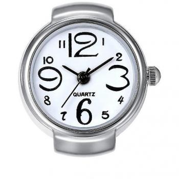 Montre Créative Élastique Ronde pour Hommes et Femmes