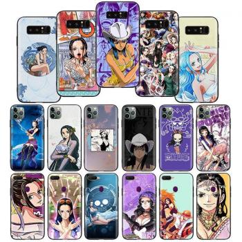 W-29 One Piece Robin Soft Black Case for iPhone 12