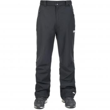 Trespass Hemic Pantalón Corto S/Shell, Hombre, Negro