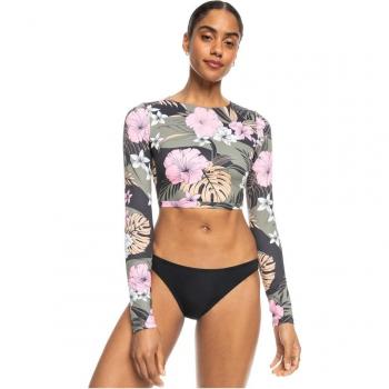 Camiseta Roxy Pro Nose Ride manga larga negra mujer