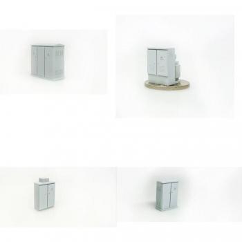 HO Scale Electrical Cabinets for Model Trains